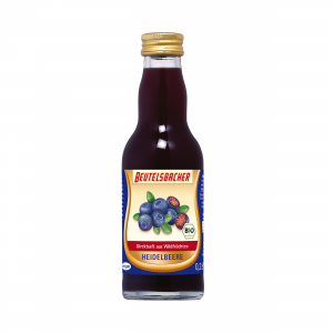 德國Beutelsbacher 布圖有機野生藍莓純汁200ml
