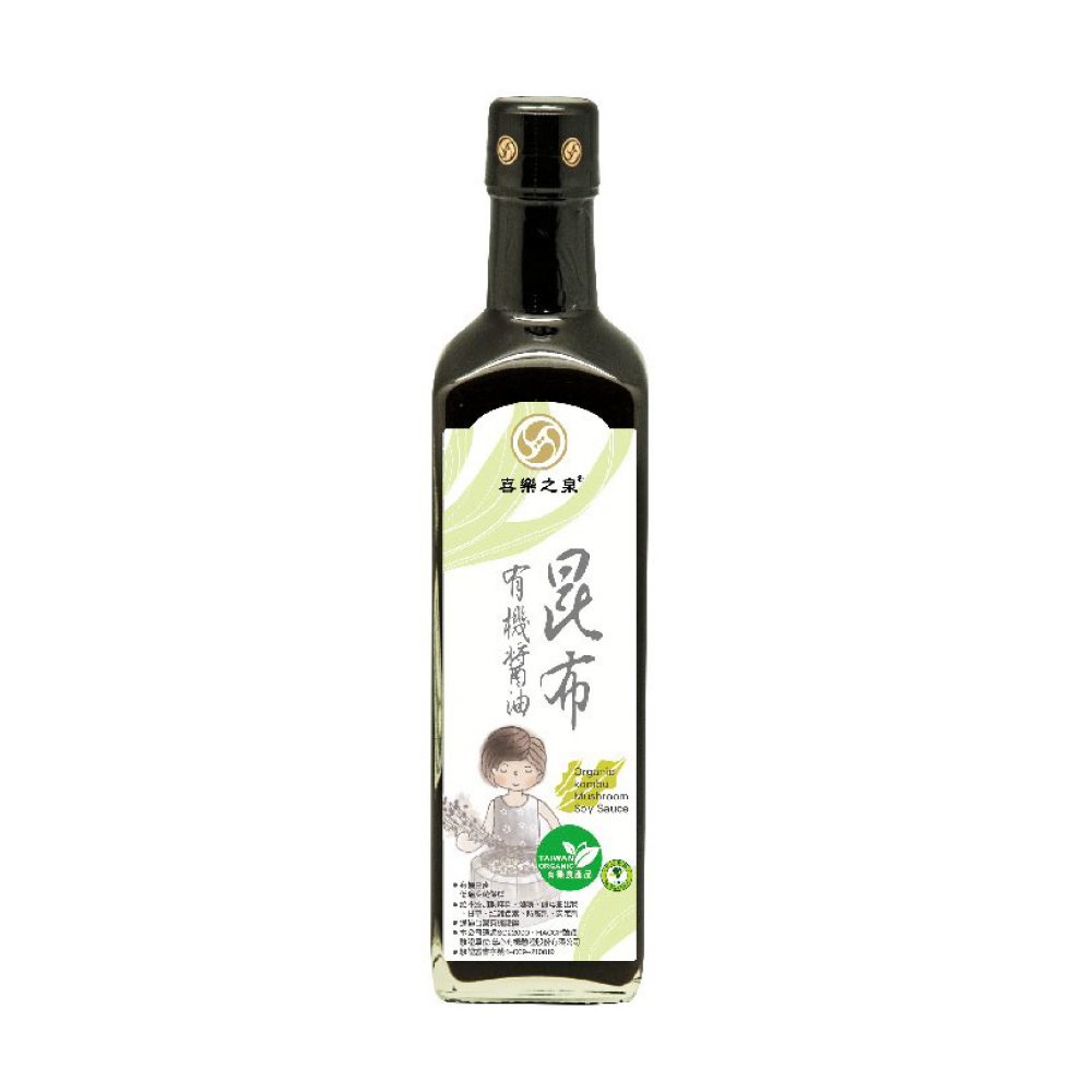 喜樂之泉 有機昆布醬油 210ml